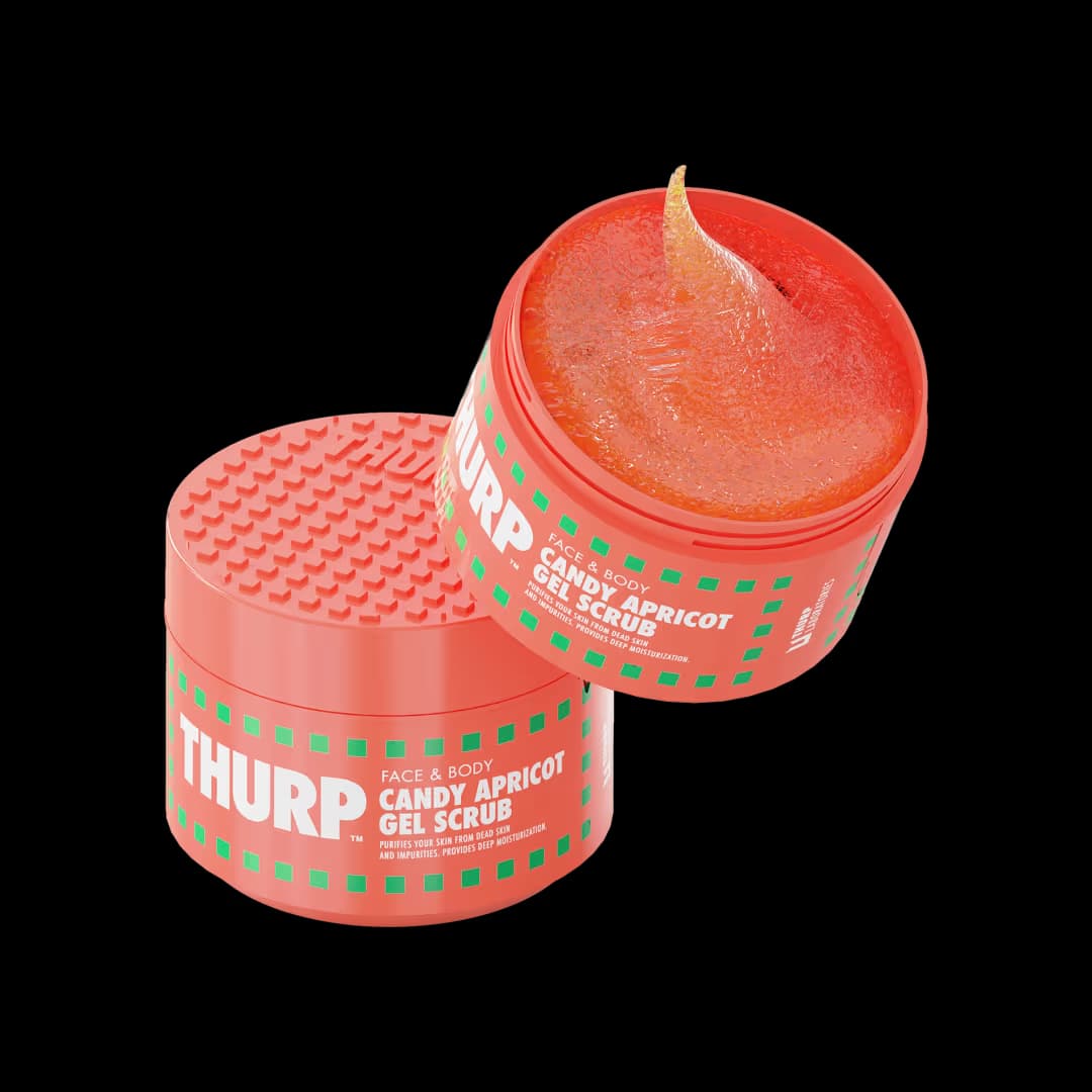 Thurp Candy Apricot Face & Body Gel Scrub